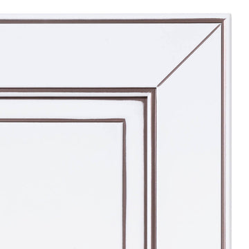 Bianco filo bronzo