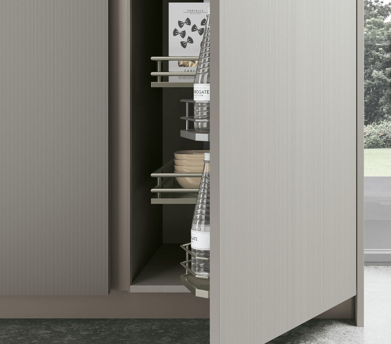 Pet Millerighe Grigio Fumo opaco