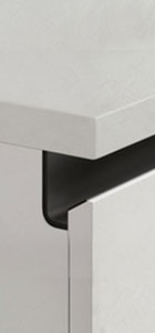 Uvučeni utor s L-ručkom